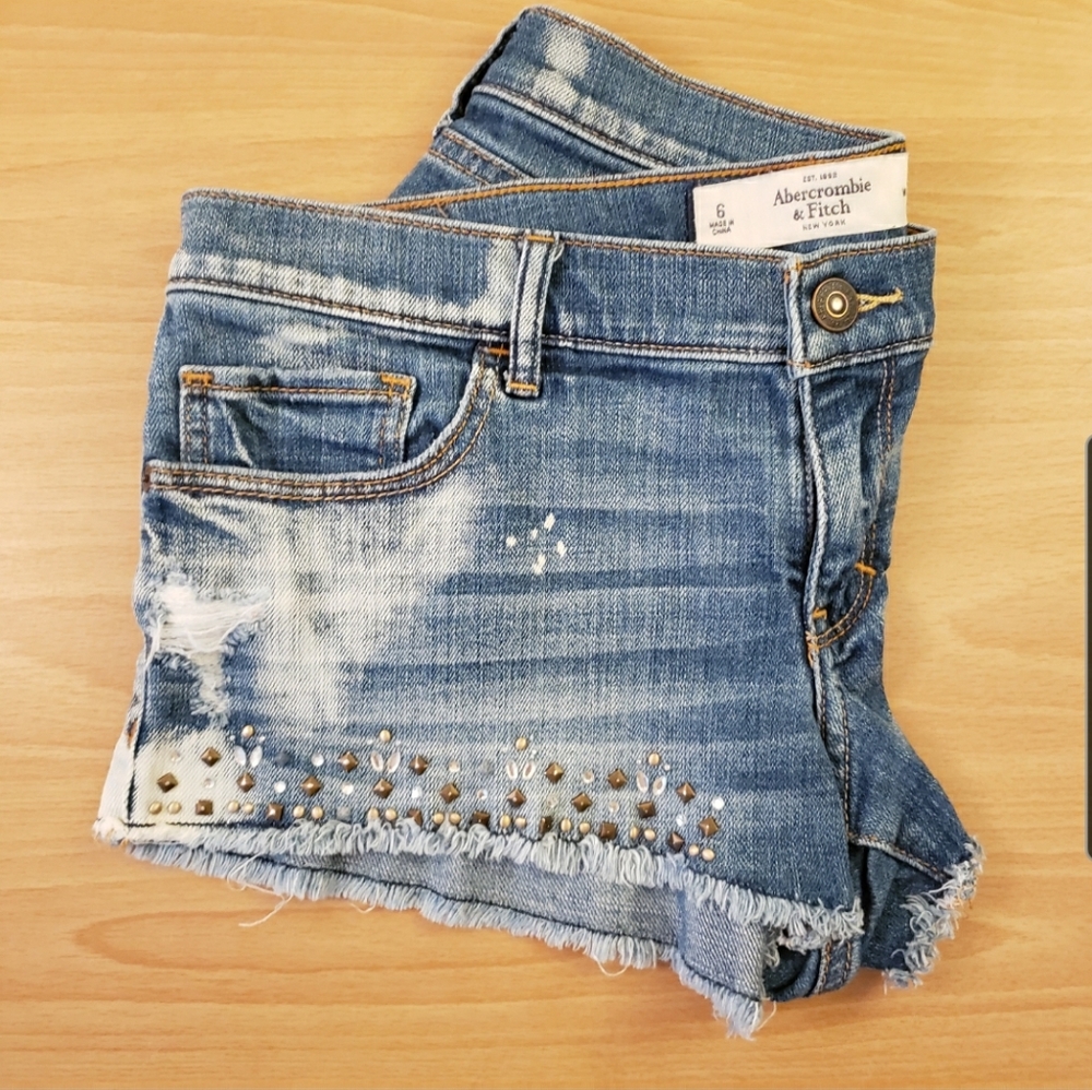 Denim A&F Shorts